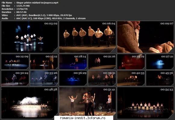 Singur printre m�rlani (Teatrul National Cluj Napoca) (2019) - sasadoru - Teatru rom�nesc - Romanian Theater