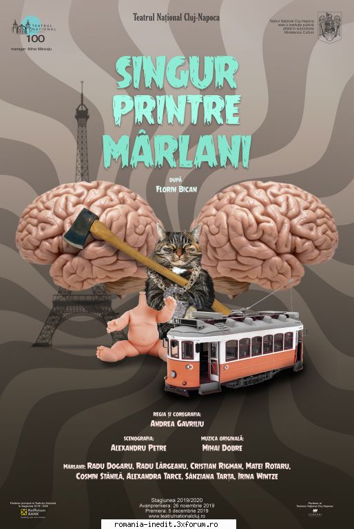 Singur printre marlani (Teatrul National Cluj-Napoca)(2019) - mr.csaky - Teatru rom�nesc - Romanian Theater