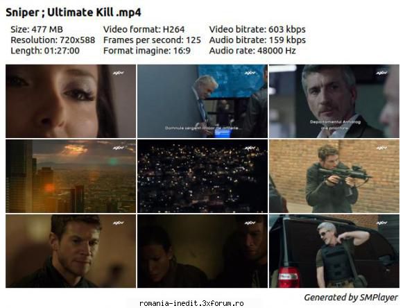 Sniper ; Ultimate Kill (2017) - Sniper ; Ultimate Kill (2017) TVRip / MP4 - Filme - Movies