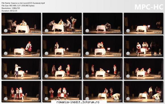 Soacra cu trei nurori(CCS Suceava) - bgl23 - Teatru rom�nesc - Romanian Theater