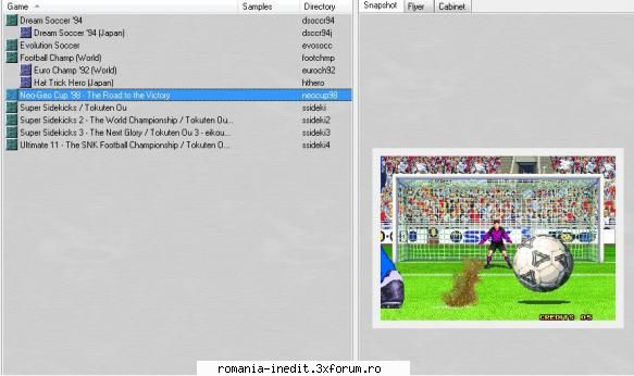 Soccer Pack M.A.M.E - jaminel - Emulatoare