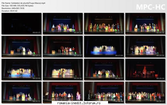 Soldatelul de plumb(Trupa Masca) - bgl23 - Teatru rom�nesc - Romanian Theater