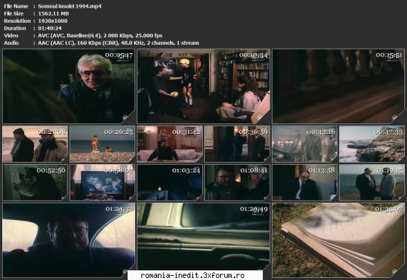 Somnul insulei (1994) - tvrip insulei 1994.mp4 - Filme rom�nesti - Romanian Movies