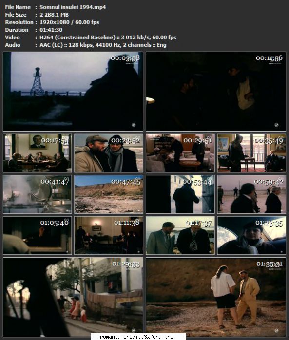 Somnul insulei (1994) - sasadoru - Filme rom�nesti - Romanian Movies