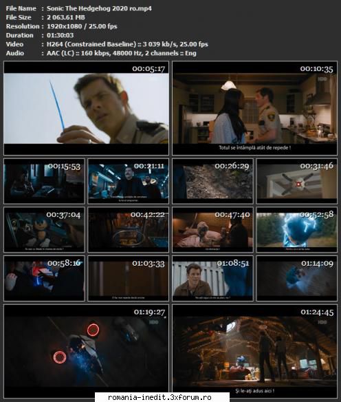 Sonic the Hedgehog (2020) RO - Sonic the Hedgehog (2020) RO - Filme pentru copii - Movies for kids