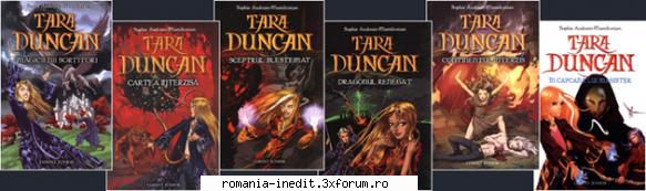Sophie Audouin-Mamikonian � Tara Duncan - Seria Tara Duncan de Sophie - Carti pentru copii - Books