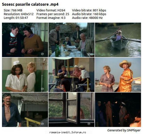 Sosesc pasarile calatoare (1984) - Repostare ! Sosesc pasarile calatoare - Filme rom�nesti - Romanian Movies