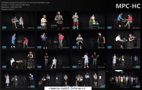 Spectacole licenta(Trupa Dream&Act) - bgl23 - Teatru rom�nesc - Romanian Theater