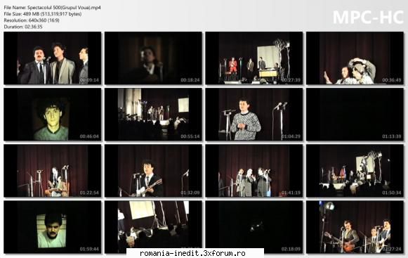 Spectacolul 500(Grupul Voua) - bgl23 - Teatru rom�nesc - Romanian Theater