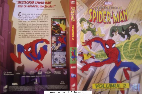 Spectacular SPIDERMAN - Gazeta Sporturilor - Spider-man - DVD 2 Episoad - Filme pentru copii - Movies for kids