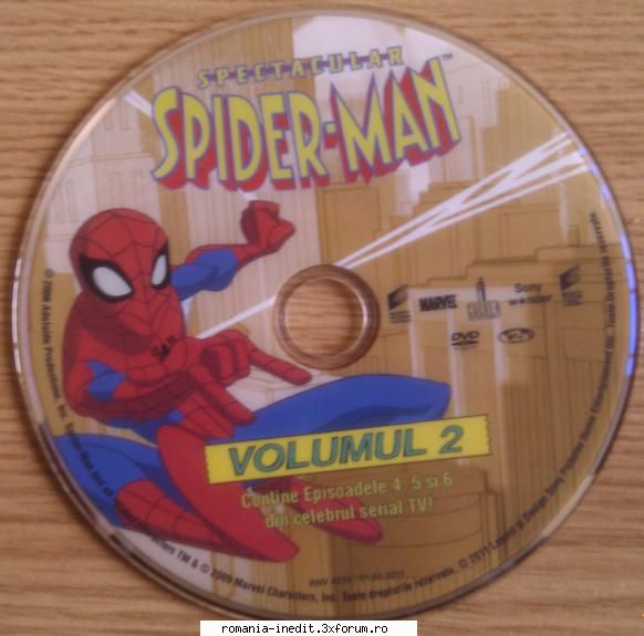 Spectacular SPIDERMAN - Gazeta Sporturilor - Episoade DVD 2 in format - Filme pentru copii - Movies for kids