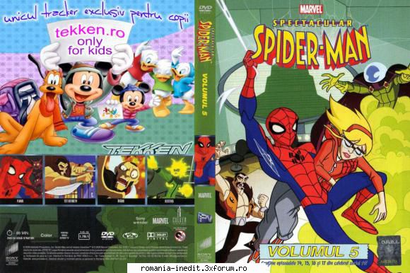 Spectacular SPIDERMAN - Gazeta Sporturilor - Spider-man DVD 5 Episoade - Filme pentru copii - Movies for kids