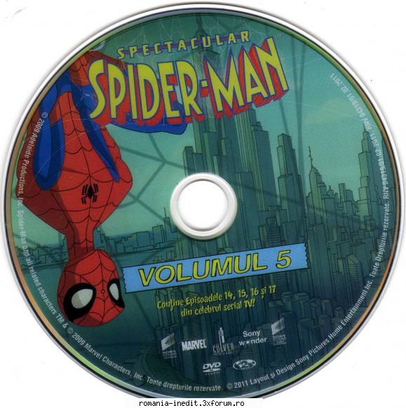 Spectacular SPIDERMAN - Gazeta Sporturilor - Episoade DVD 5 in format - Filme pentru copii - Movies for kids