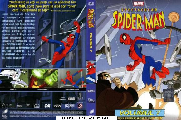 Spectacular SPIDERMAN - Gazeta Sporturilor - Spider-man - DVD 7 Episoad - Filme pentru copii - Movies for kids