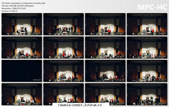 Spectatorul condamnat la moarte - bgl23 - Teatru rom�nesc - Romanian Theater