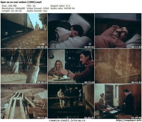 Sper sa ne mai vedem (1985) - marianvo - Filme rom�nesti - Romanian Movies