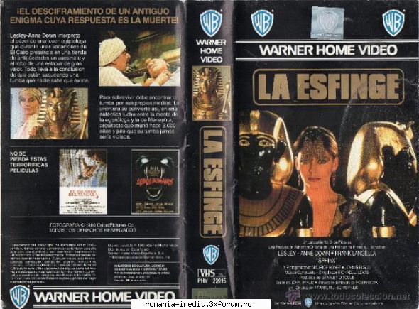 Sphinx (1981) - Sphinx (1981) Filmul este o ecranizare a - Filme clasice - Old Movies