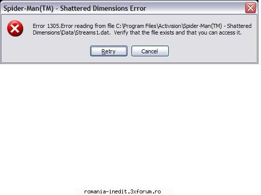 Spiderman Shattered Dimensions - RELOADED - ceva nu e in regula, l-am download l-am pus pe - Full Games