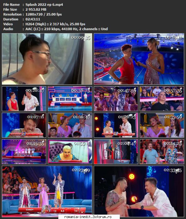Splash! Vedete la apă - sasadoru - TV Shows