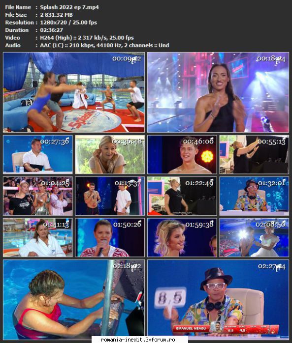 Splash! Vedete la apă - sasadoru - TV Shows
