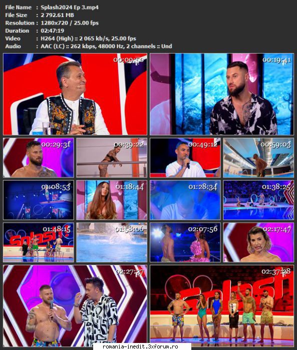 Splash! Vedete la apă - sasadoru - TV Shows