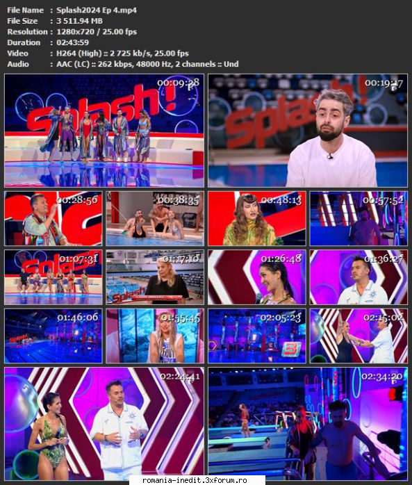 Splash! Vedete la apă - sasadoru - TV Shows