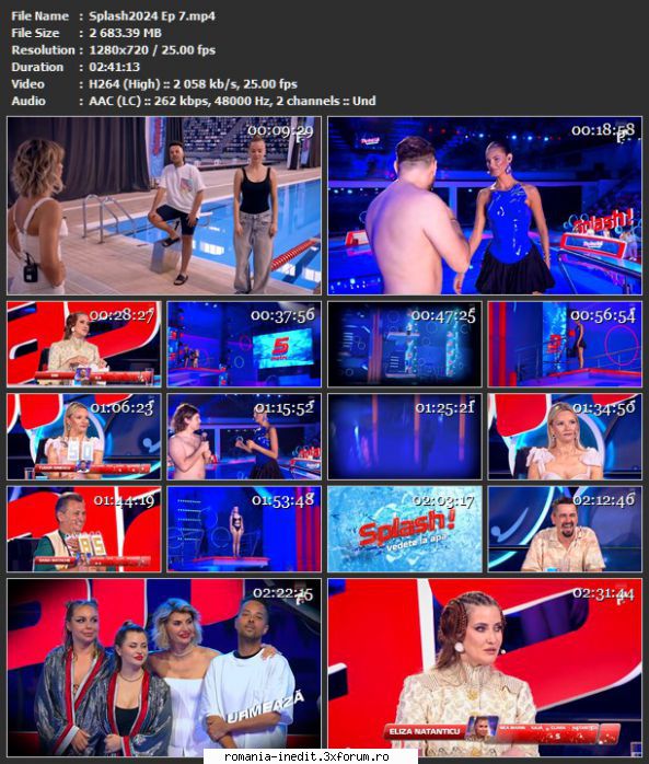Splash! Vedete la apă - sasadoru - TV Shows