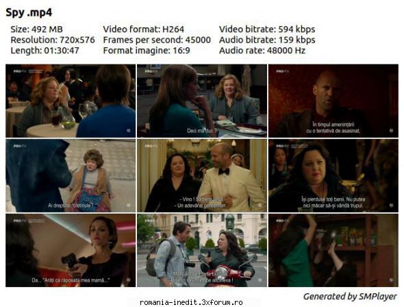 Spy (2015) - Spy (2015) TVRip / MP4 Subtitrare / Romana - Filme - Movies