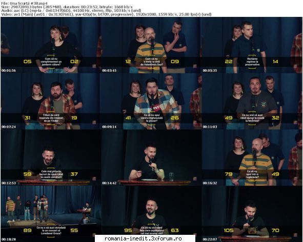 Stand-Up Comedy (Comedie Rom�nească) - Una Scurtă #38 - TV Shows