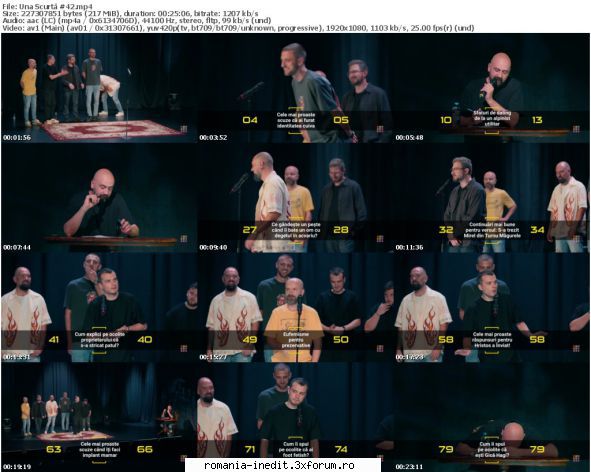 Stand-Up Comedy (Comedie Rom�nească) - Una Scurtă #42 - TV Shows