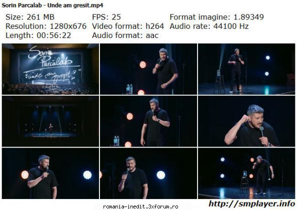 Stand - up Comedy - Sorin Parcalab - Unde am gresit Interzis - TV Shows