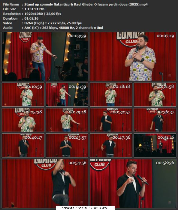 Stand Up Comedy (2025) - /Stand+up+comedy+Natanticu+%26+Raul+Gheba++O+facem - TV Shows
