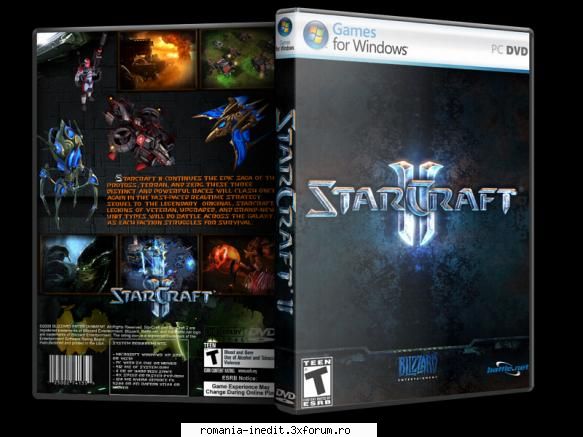 StarCraft 2 Wings Of Liberty CLONEDVD - tarcraft II: Wings of Liberty (C) Blizzard - Jocuri - Games