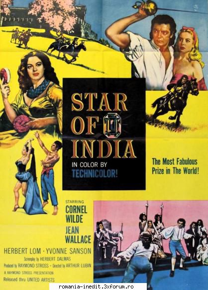 Star of India (1954) - Star of India (1954) Cavalerul Pierre St Laurent - Filme clasice - Old Movies