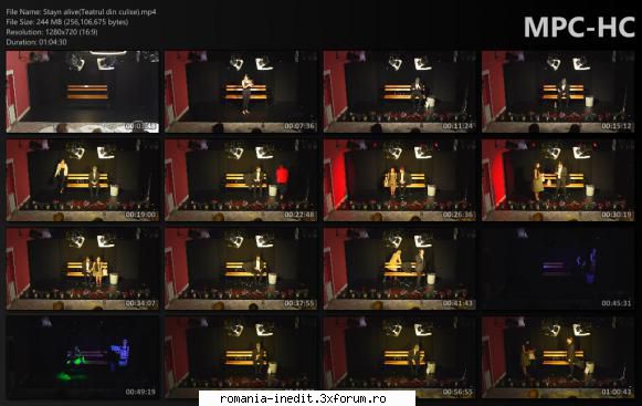 Stayn alive(Teatrul din culise) - Cu: Valentina Cristea, Larissa Stroe - Teatru rom�nesc - Romanian Theater