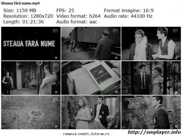 Steaua fara nume (1965) - Steaua fara Nume (1965) The Nameless Star Mona - Filme rom�nesti - Romanian Movies