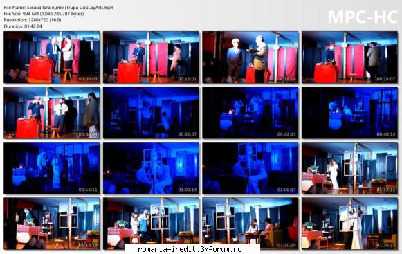 Steaua fara nume (Trupa GopLayArt) - bgl23 - Teatru rom�nesc - Romanian Theater