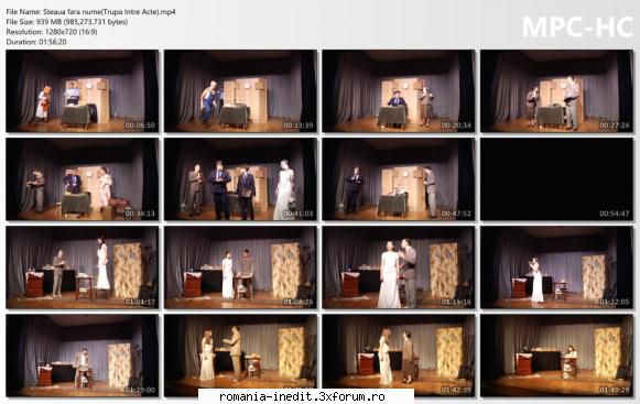 Steaua fara nume(Trupa Intre Acte) - regia: Alexandra Năfureanu cu - Teatru rom�nesc - Romanian Theater