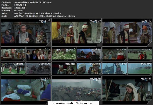Stefan cel Mare (1974) - sasadoru - Filme rom�nesti - Romanian Movies