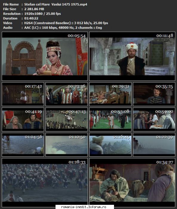Stefan cel Mare (1974) - sasadoru - Filme rom�nesti - Romanian Movies