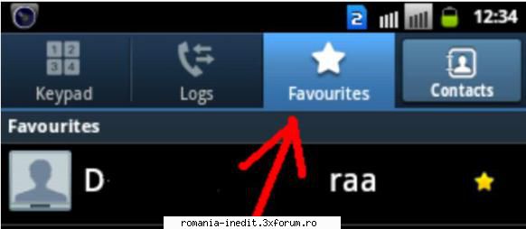 Stergere tab "Favorites' din android - Daca stie cineva cum pot sterge prostia aia sau - Tech Support