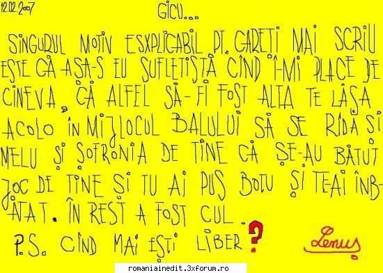 Stilul epistolar (2007) - 80Inanna - Funny