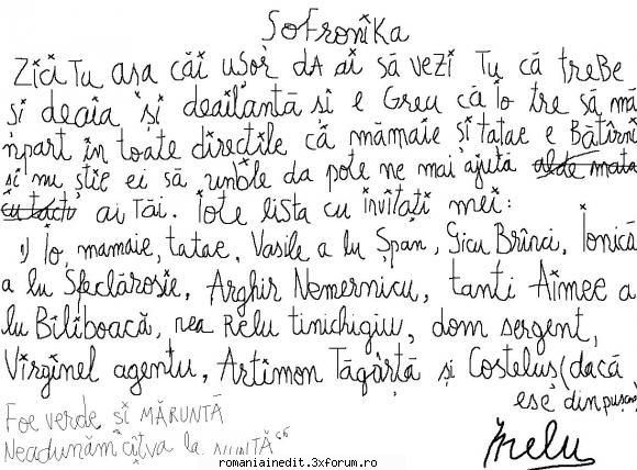 Stilul epistolar (2007) - 64.Nu-i chiar asa uite invitatii - Funny