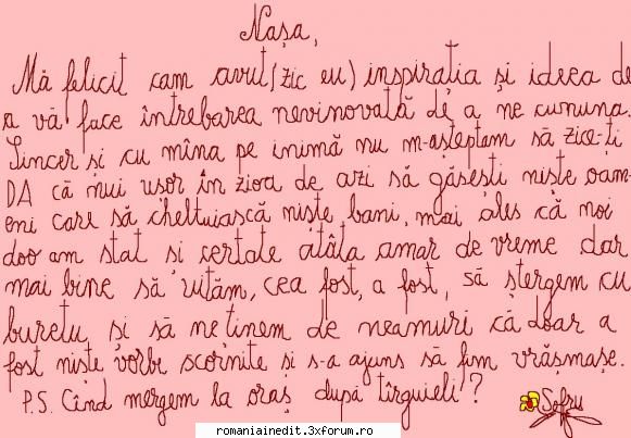 Stilul epistolar (2007) - 70.Fina catre nasa - Funny