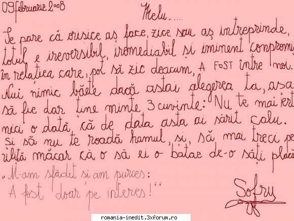 Stilul epistolar 2008 - cred ca e in zadar - Funny