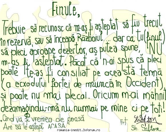 Stilul epistolar 2008 - dezamagit prin mahnire sau.......... invers - Funny