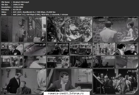 Strainul (1964) - sasadoru - Filme rom�nesti - Romanian Movies