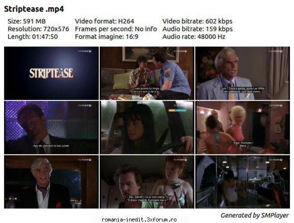 Striptease (1996) - Striptease TVRip / MP4 Subtitrare / Romana - Filme - Movies