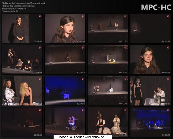 Sub aceeasi stea(Trupa Aici) - bgl23 - Teatru rom�nesc - Romanian Theater