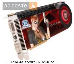 Sugestie placa video - ATI SAPPHIRE 4870 X2 PCX DDR5 2GB - Chip Grafico - Off Topic